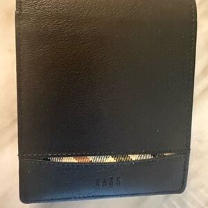 Daks Black Leather Card Holder